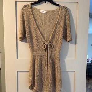 Amaryllis Beige Knit Top